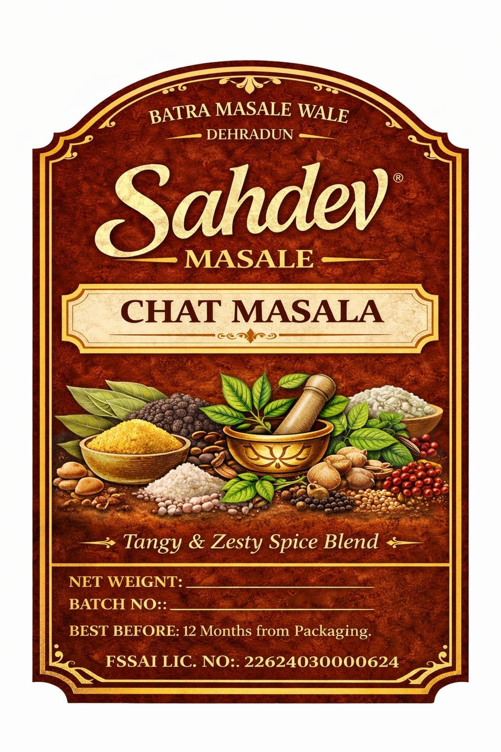 Chat Masala Front
